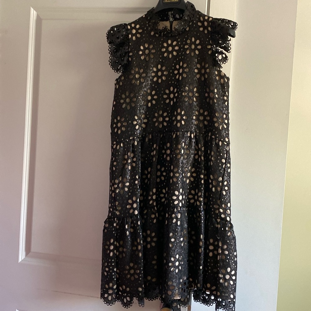 Sea cocktail dress
